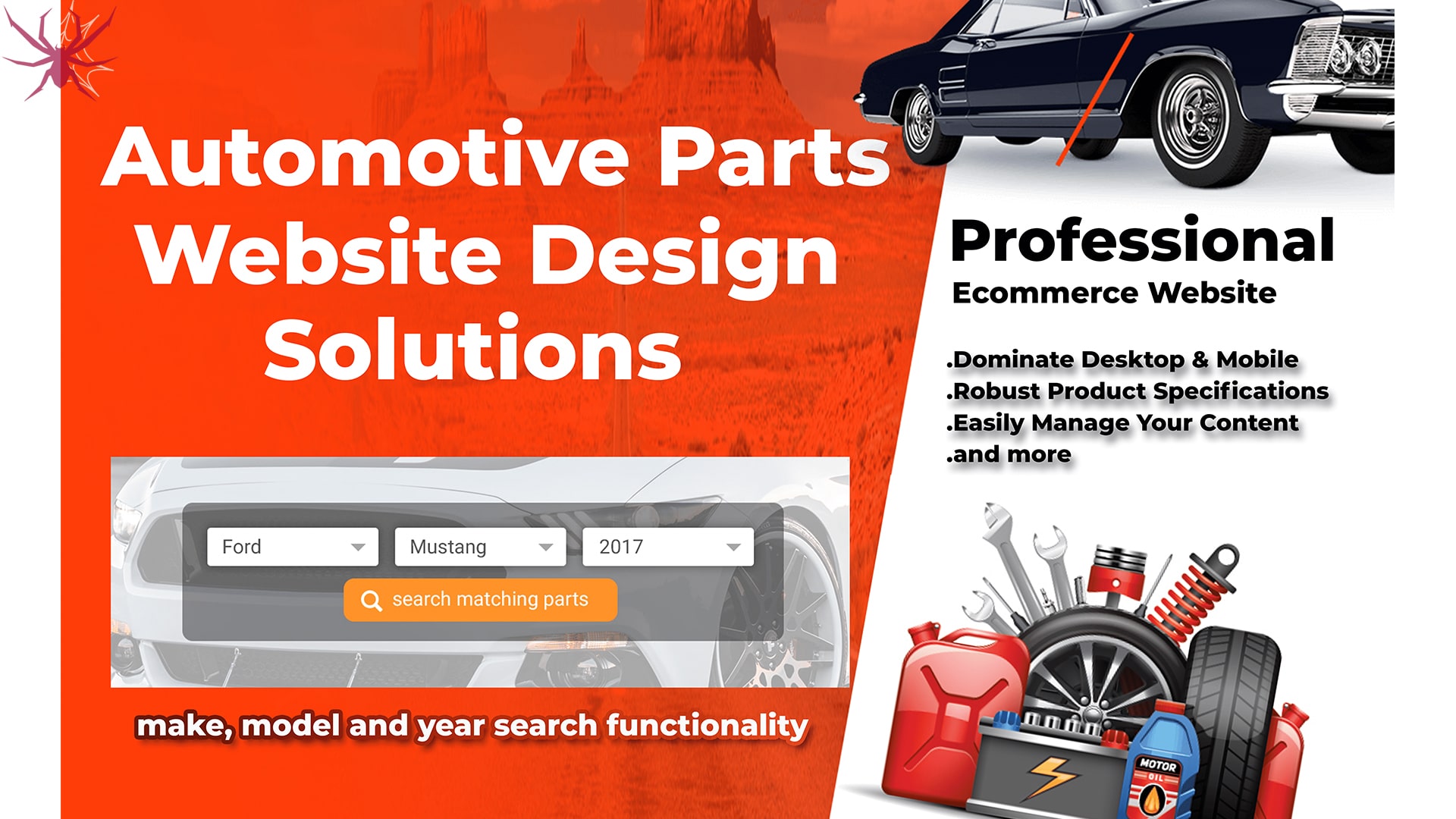 Automotive Parts Website Design Service