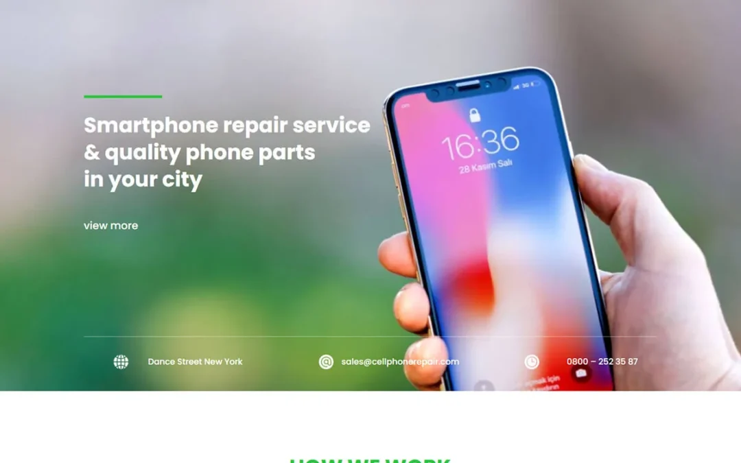 The Key Elements of a Cell Phone Repair Website