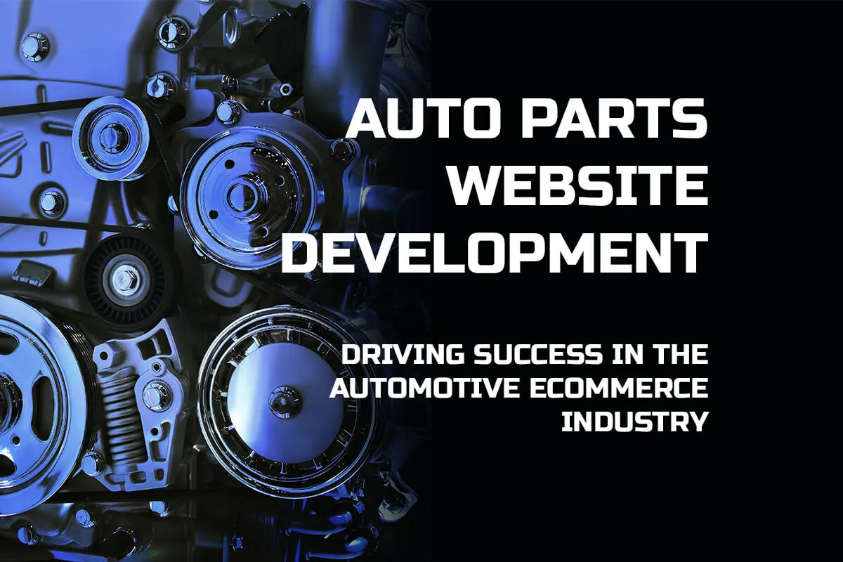 auto parts website development
