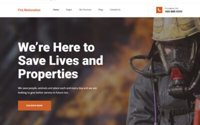Fire Restoration Website Design: The Key to Attracting More Clients