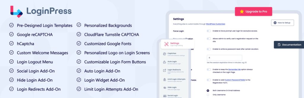 LoginPress wp-login Custom Login Page Customizer