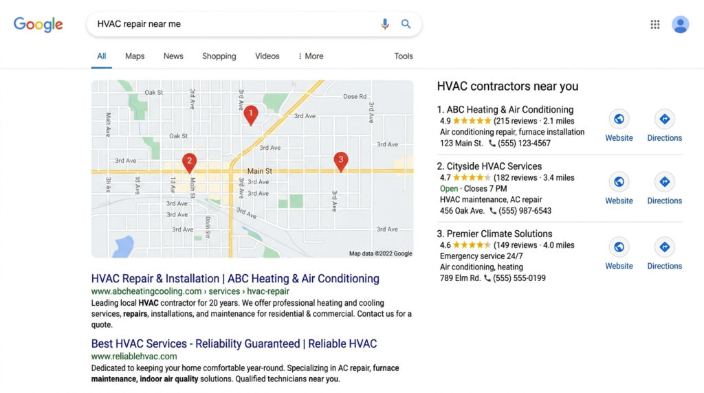 Local Keyword Strategy for HVAC Companies
