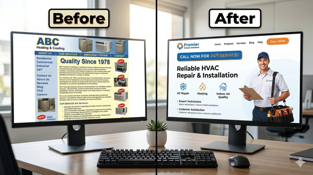 What Makes the Best HVAC Websites Stand Out
